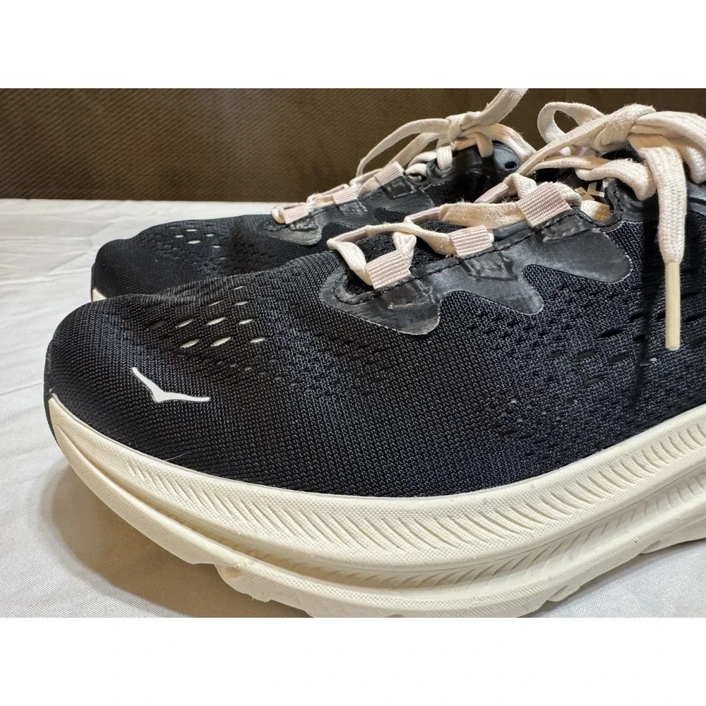 Womens Size 9 Hoka Kawana Black Sail Walking Tennis Shoes